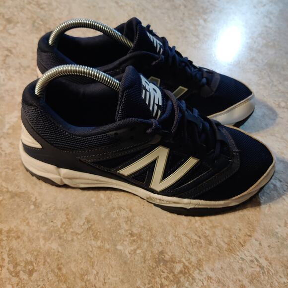 New Balance 4040 Shoes Mens 7.5 D Navy White Running Sneakers T4040NB3 - Picture 3 of 9